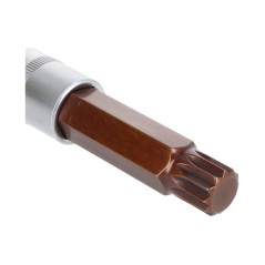 Końcówka Spline na nasadce 1/2", M17 x 100 mm