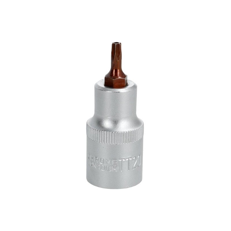 Końcówka Torx na nasadce 1/2", TT20 x 55 mm