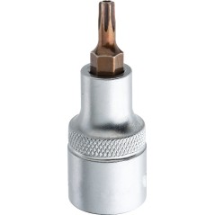 Końcówka Torx na nasadce 1/2", TT25 x 55 mm