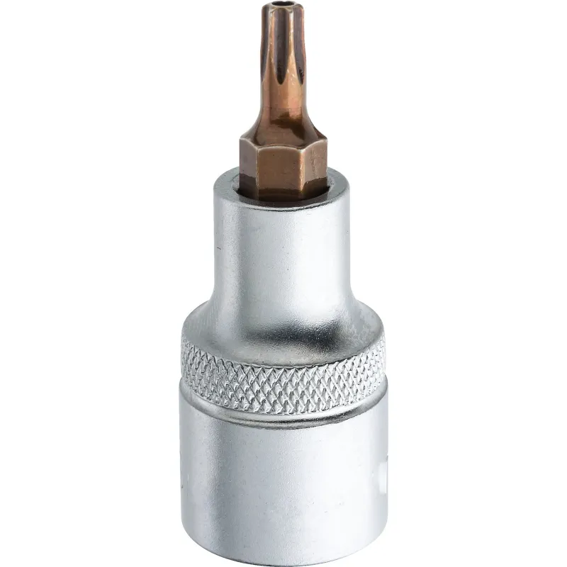Końcówka Torx na nasadce 1/2", TT25 x 55 mm Końcówka Torx na nasadce 1/2", TT25 x 55 mm