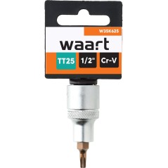 Końcówka Torx na nasadce 1/2", TT25 x 55 mm