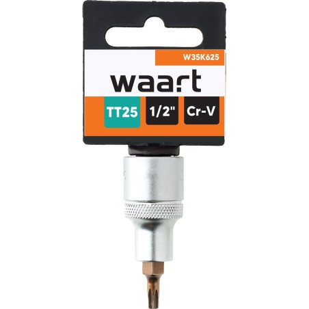 Końcówka Torx na nasadce 1/2", TT25 x 55 mm