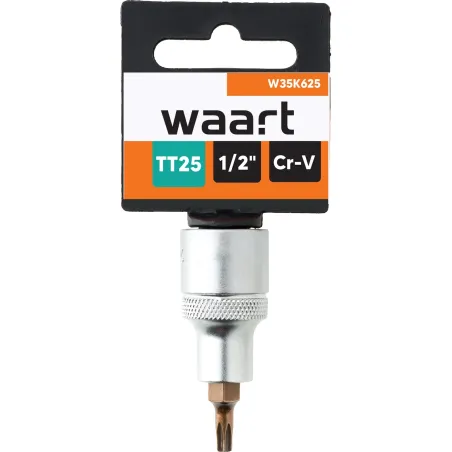Końcówka Torx na nasadce 1/2", TT25 x 55 mm