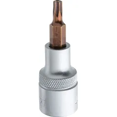 Końcówka Torx na nasadce 1/2", TT27 x 55 mm