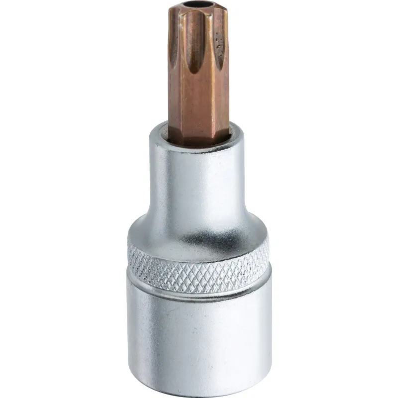 Końcówka Torx na nasadce 1/2", TT50 x 55 mm Końcówka Torx na nasadce 1/2", TT50 x 55 mm