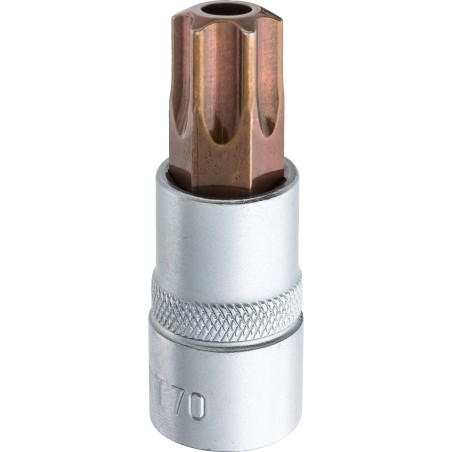 Końcówka Torx na nasadce 1/2", TT70 x 55 mm