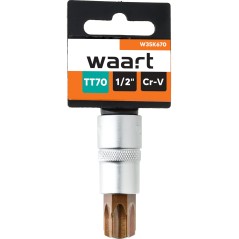 Końcówka Torx na nasadce 1/2", TT70 x 55 mm