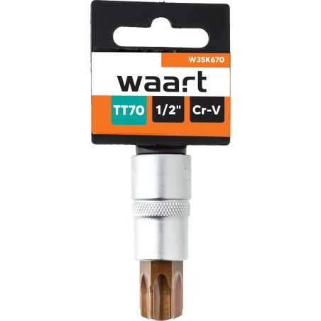 Końcówka Torx na nasadce 1/2", TT70 x 55 mm