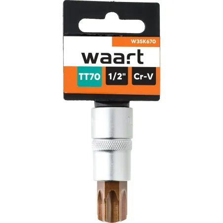 Końcówka Torx na nasadce 1/2", TT70 x 55 mm