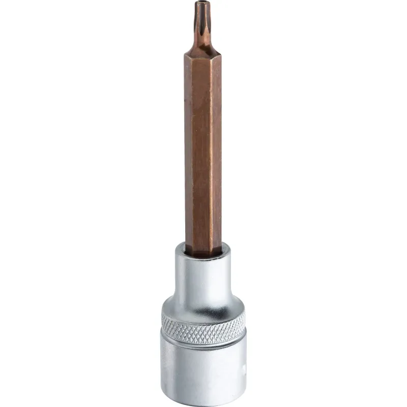 Końcówka Torx na nasadce 1/2", TT20 x 100 mm