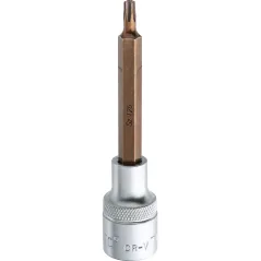 Końcówka Torx na nasadce 1/2", TT25 x 100 mm