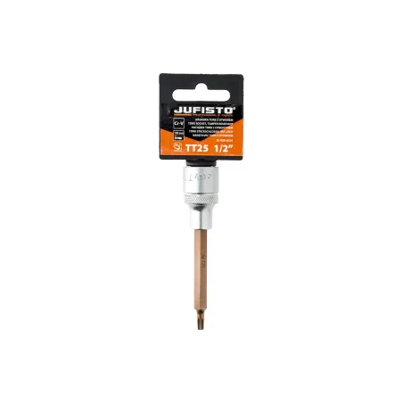 Końcówka Torx na nasadce 1/2", TT25 x 100 mm