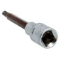 Końcówka Torx na nasadce 1/2", TT40 x 100 mm Końcówka Torx na nasadce 1/2", TT40 x 100 mm
