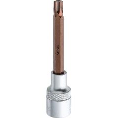 Końcówka Torx na nasadce 1/2", TT45 x 100 mm