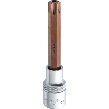 Końcówka Torx na nasadce 1/2", TT55 x 100 mm