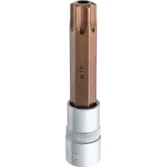 Końcówka Torx na nasadce 1/2", TT70 x 100 mm