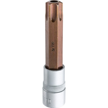 Końcówka Torx na nasadce 1/2", TT70 x 100 mm