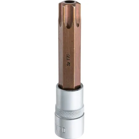 Końcówka Torx na nasadce 1/2", TT70 x 100 mm