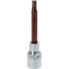 Końcówka sześciokątna na nasadce 1/2", H6 x 100 mm