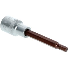 Końcówka sześciokątna na nasadce 1/2", H6 x 100 mm