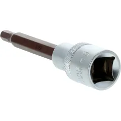 Końcówka sześciokątna na nasadce 1/2", H6 x 100 mm