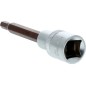 Końcówka sześciokątna na nasadce 1/2", H6 x 100 mm Końcówka sześciokątna na nasadce 1/2", H6 x 100 mm