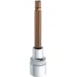 Końcówka sześciokątna na nasadce 1/2", H8 x 100 mm Końcówka sześciokątna na nasadce 1/2", H8 x 100 mm