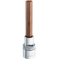 Końcówka sześciokątna na nasadce 1/2", H10 x 100 mm Końcówka sześciokątna na nasadce 1/2", H10 x 100 mm