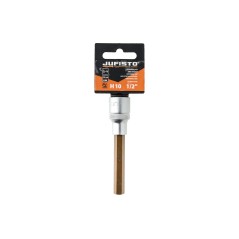 Końcówka sześciokątna na nasadce 1/2", H10 x 100 mm