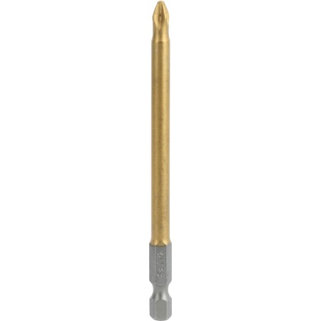 Końcówka wkrętakowa PH2 x 100 mm, tytanowana