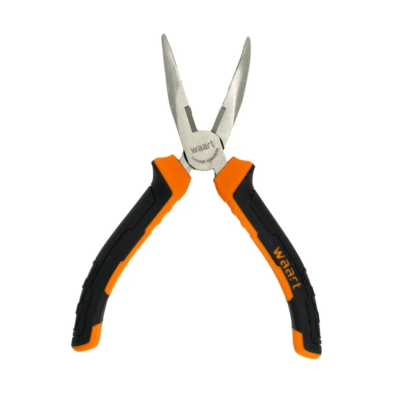 Szczypce wydłużone wygięte 160 mm