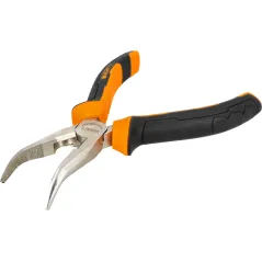 Szczypce wydłużone wygięte 160 mm