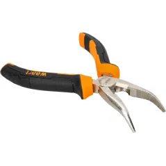 Szczypce wydłużone wygięte 160 mm