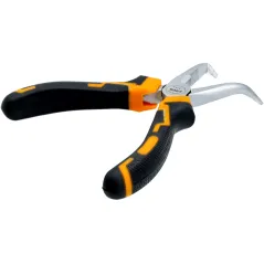 Szczypce wydłużone wygięte 160 mm