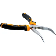 Szczypce wydłużone wygięte 200 mm