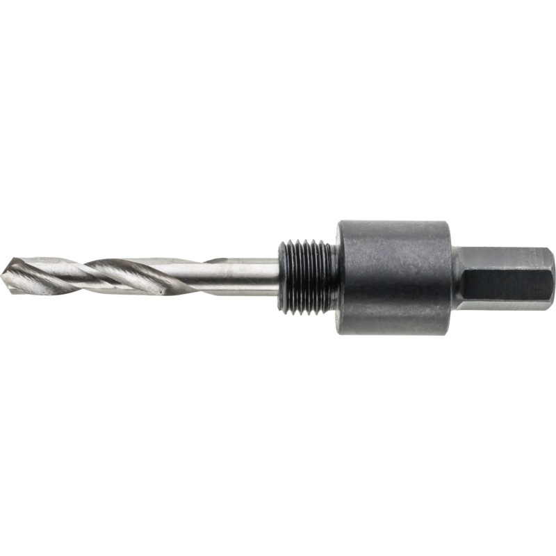 Adapter z wiertłem prowadzącym do otwornic Bimetalowych o śr. 14-30 mm, uchwyt HEX