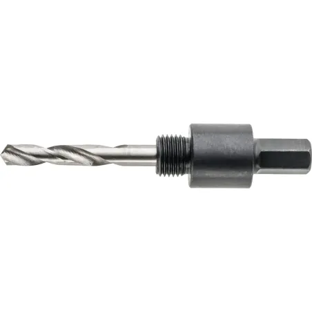 Adapter z wiertłem prowadzącym do otwornic Bimetalowych o śr. 14-30 mm, uchwyt HEX