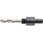 Adapter z wiertłem prowadzącym do otwornic Bimetalowych o śr. 14-30 mm, uchwyt HEX Adapter z wiertłem prowadzącym do otwornic Bimetalowych o śr. 14-30 mm, uchwyt HEX