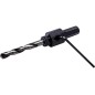Adapter z wiertłem prowadzącym do otwornic Bimetalowych o śr. 14-30 mm, uchwyt HEX Adapter z wiertłem prowadzącym do otwornic Bimetalowych o śr. 14-30 mm, uchwyt HEX