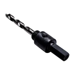 Adapter z wiertłem prowadzącym do otwornic Bimetalowych o śr. 14-30 mm, uchwyt HEX