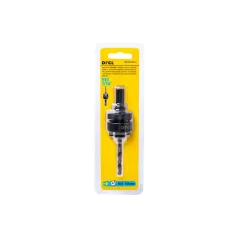 Adapter z wiertłem prowadzącym do otwornic Bimetalowych o śr. 32-152 mm, uchwyt HEX