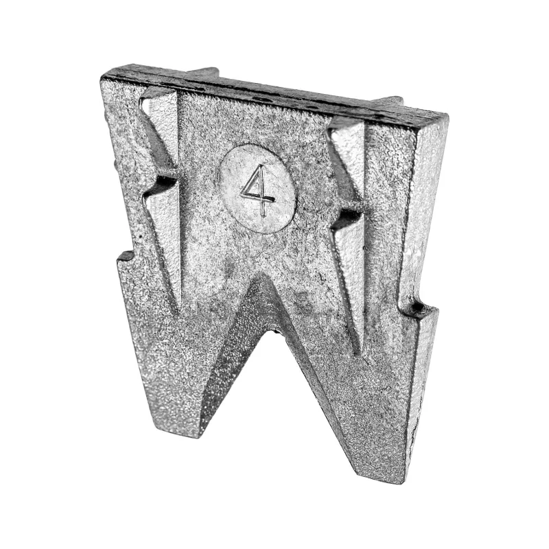 Kliny do siekier i młotków nr. 4, metalowe, 3 szt.