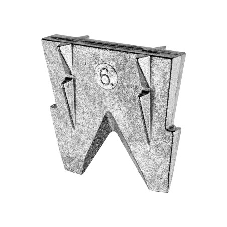 Kliny do siekier i młotków nr. 6, metalowe, 3 szt.