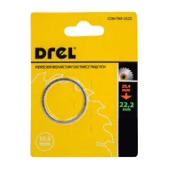 Pierścień redukcyjny do tarcz 25.4/22.2 mm