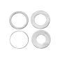 Zestaw pierścieni redukcyjnych do tarcz, 32/30 25.4 20 16 mm, 4 szt.