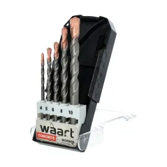 Zestaw wierteł do betonu 4.0-10.0 mm, 5 szt., Prodrill