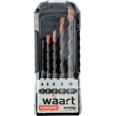 Zestaw wierteł do betonu 4.0-10.0 mm, 5 szt., Prodrill