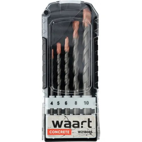 Zestaw wierteł do betonu 4.0-10.0 mm, 5 szt., Prodrill