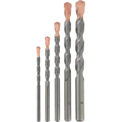 Zestaw wierteł do betonu 4.0-10.0 mm, 5 szt., Prodrill
