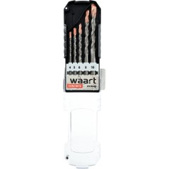 Zestaw wierteł do betonu 4.0-10.0 mm, 5 szt., Prodrill